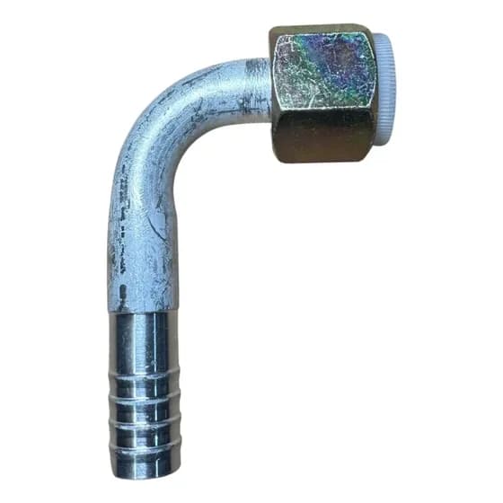Fitting Curvo 90*. #12. 5/8. Aluminio